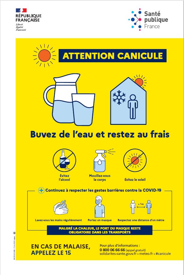 Préconisations canicule